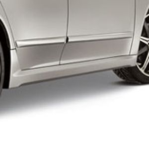 Acura Side Under Body Spoilers (Crystal Black Pearl - exterior) 08F04-TK4-220