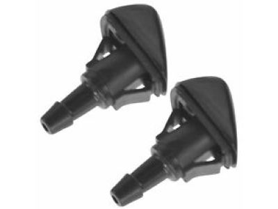 Acura 76810-STX-A10ZH Right Front Windshield Washer Nozzle Assembly (Dark Cherry Pearl)