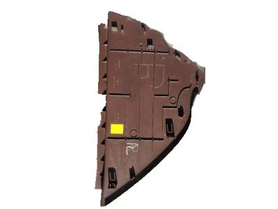 Acura 77211-STX-A01ZD Passenger Side Instrument Lid Assembly (Burgundy Brown)