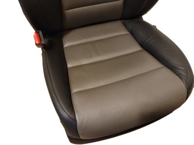 Acura 81131-SEP-A31ZC Right Front Seat Cushion Trim Cover (Silver) (Leather)