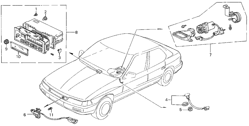 Acura 80530-SD4-A41 Fan Assembly, Aspirator
