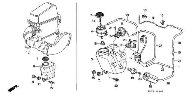 1988 Acura Legend Resonator Chamber Diagram