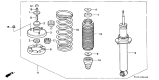 Diagram for Acura NSX Coil Springs - 52441-SL0-961