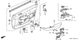 Diagram for Acura CL Mirror Switch - 35190-S0K-A01ZA