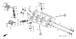 Diagram for Acura NSX Intake Valve - 14711-PBY-J01
