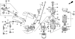 Diagram for 1989 Acura Legend Dipstick - 15650-PL2-004