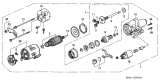 Diagram for 1992 Acura Legend Starter Drive - 31211-PY3-004