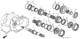 Diagram for Acura NSX Transfer Case Bearing - 91004-PR8-008