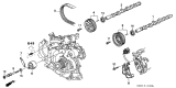 Diagram for 2002 Acura RL Timing Belt - 14400-P5A-004