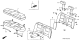 Diagram for 1991 Acura Legend Arm Rest - 82180-SP0-A01ZA