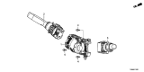Diagram for Acura RDX Headlight Switch - 35255-TJB-L11