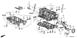 Diagram for 2021 Acura TLX Oil Pan - 11200-6B2-A00