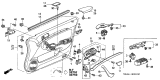 Diagram for Acura TSX Door Seal - 72335-SEA-003