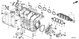 Diagram for Acura Throttle Body Gasket - 17107-R40-A01