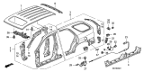 Diagram for Acura Fuel Door - 63910-S3V-A02ZZ