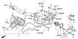 Diagram for 2002 Acura NSX Thermostat Housing - 19410-PBY-A50