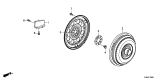 Diagram for Acura RDX Flywheel - 26250-6B8-000