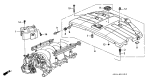 Diagram for Acura Engine Cover - 32120-P5A-A02