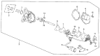 Diagram for Acura Integra Crankshaft Position Sensor - 37840-PJ1-751