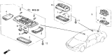 Diagram for Acura NSX Dome Light - 34260-SM4-003