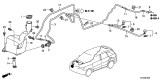Diagram for Acura Washer Reservoir - 76873-STX-A00