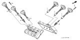 Diagram for Acura NSX Spark Plug - 98079-5617S