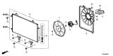 Diagram for Acura RDX Fan Shroud - 38615-5YF-A01