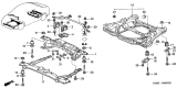 Diagram for Acura Suspension Strut Rod - 74180-S0K-A00