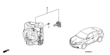 Diagram for Acura ZDX Fog Light - 33900-SZN-A01