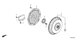 Diagram for Acura ZDX Flywheel - 26251-RYE-E00