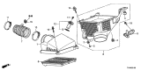 Diagram for 2012 Acura TL Air Duct - 17228-R70-A01