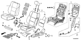 Diagram for Acura TL Seat Cover - 04815-TK4-A31ZC