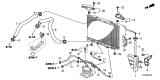 Diagram for Acura TL Transmission Oil Cooler Hose - 25213-RK1-006