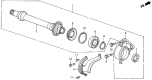 Diagram for 1986 Acura Legend Axle Shaft - 44500-SD4-902