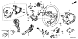 Diagram for 2020 Acura ILX Steering Wheel - 78501-TX6-A81ZE