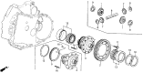 Diagram for Acura Legend Pinion Washer - 41351-PG1-000