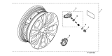 Diagram for Acura RLX Rims - 08W19-TY2-200B