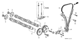 Diagram for 2004 Acura RSX Camshaft - 14110-PRB-A02