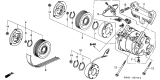 Diagram for Acura A/C Clutch - 38900-PND-006