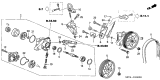 Diagram for Acura MDX Power Steering Pump - 06561-PGK-505RM