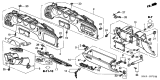 Diagram for 2002 Acura CL Steering Column Cover - 77360-S0K-A01ZB
