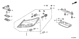Diagram for Acura TL Light Socket - 33303-SAA-003