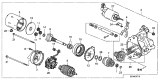 Diagram for 2013 Acura MDX Starter Motor - 31200-RYE-A71