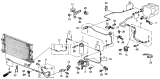 Diagram for 1988 Acura Integra A/C Hose - 38681-SD2-A13