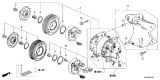 Diagram for 2022 Acura MDX A/C Compressor - 38810-61A-A01