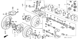 Diagram for Acura TL Spindle Nut - 90366-SZ5-003
