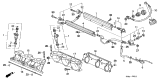 Diagram for 1999 Acura CL Fuel Rail - 16611-P8A-A01
