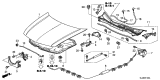 Diagram for 2010 Acura TSX Hood - 60100-TP1-A91ZZ