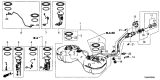 Diagram for Acura Fuel Filter - 17048-TJB-A01