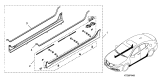 Diagram for Acura TLX Spoiler - 08F04-TZ3-230